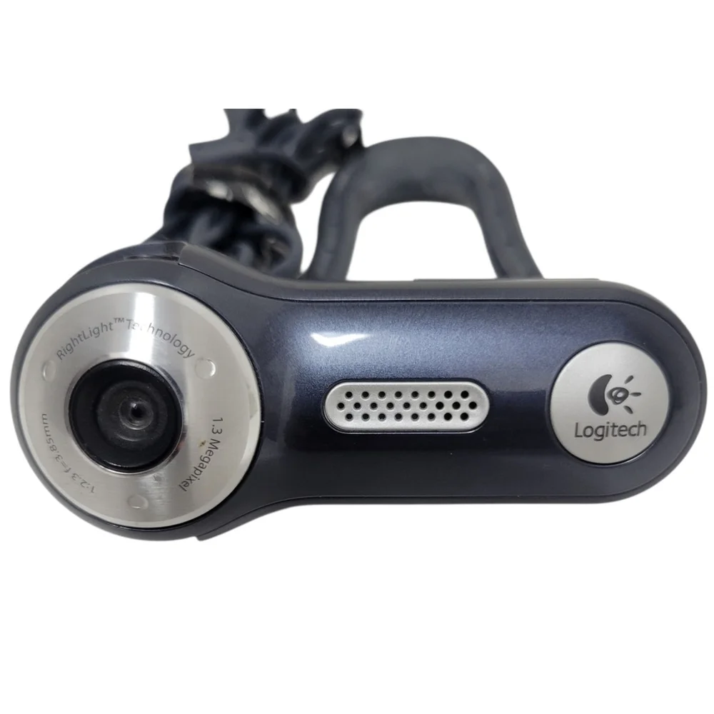Logitech 1.3MP Web Camera, Microphon, Rightlight Technology Excellent Condition